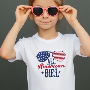 All American Girl Svg, SVG, DXF, PDF, Patriotic Svg, 4th of July Svg ...