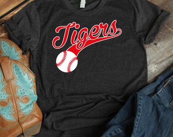 Tigers svg, SVG, DXF, EPS, baseball svg, Tigers baseball, baseball mom svg, digital download, baseball shirt, baseball team, softball svg