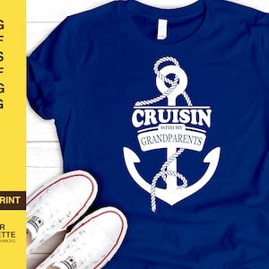 Crucero con mis abuelos, SVG, crucero svg, archivos svg para cricut, crucero familiar svg, camisa de crucero svg, crucero svg, viaje svg