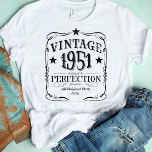 70e verjaardag SVG, 1951 SVG, SVG, DXF, vintage 1951 SVG, 70 verjaardag SVG, 70e verjaardag, 70e verjaardag shirt, 1951 verjaardag SVG, cadeau SVG