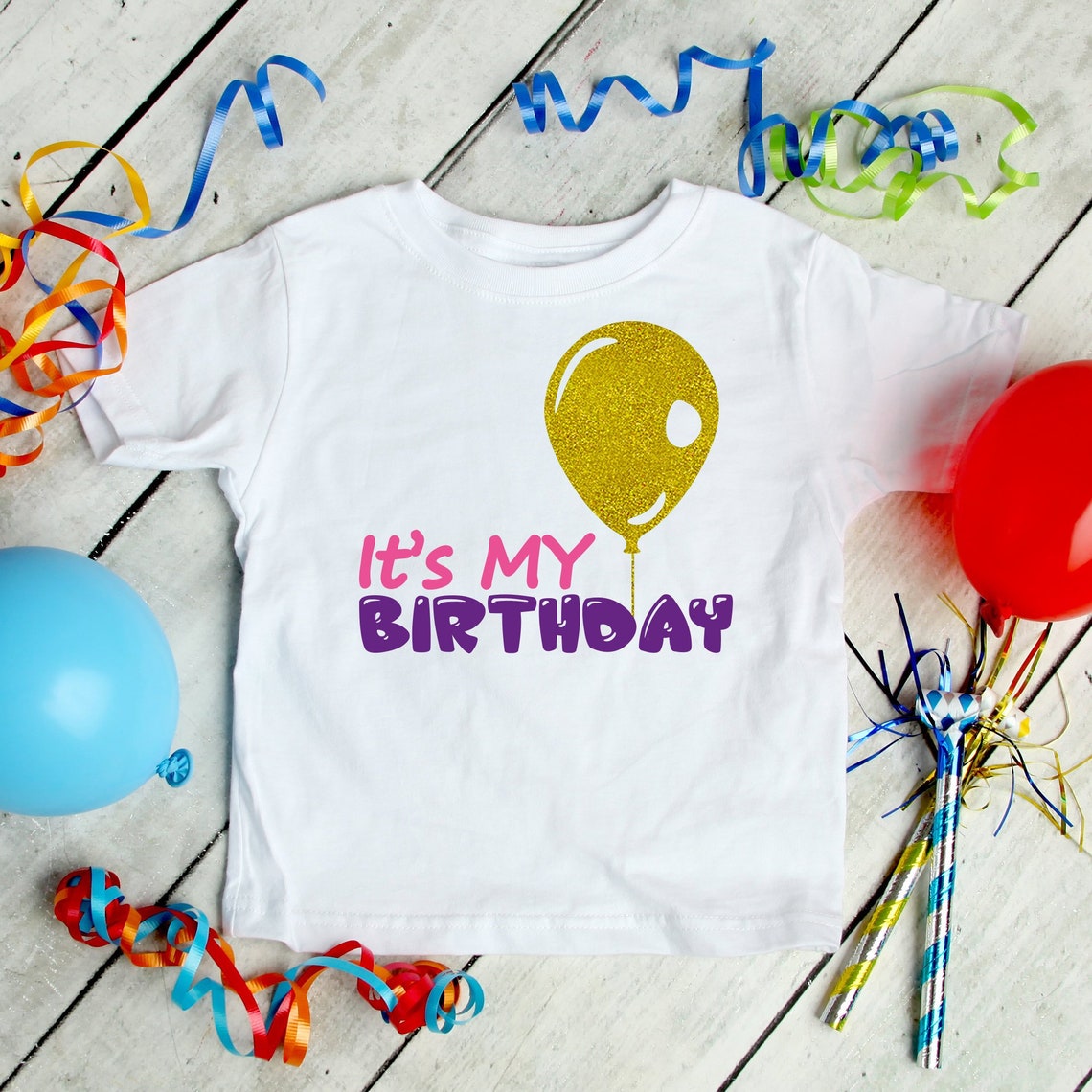 Its my birthday SVG EPS DXF birthday svg baby girl svg | Etsy
