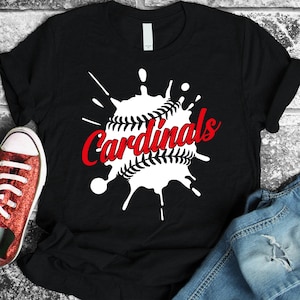 Cardinali svg, baseball svg, SVG, vernice splatter decalcomania, Cardinals mamma svg, Cardinals baseball, softball svg, svg file per cricut, cheer svg