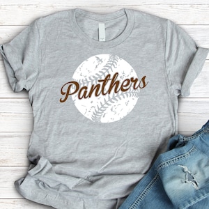 Panthers svg, SVG, DXF, baseball svg, Panthers baseball, baseball mom svg, digital download, baseball shirt, baseball team, distressed svg