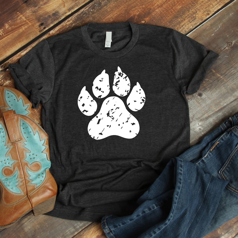 Paw svg SVG DXF digital download bear svg cat svg | Etsy