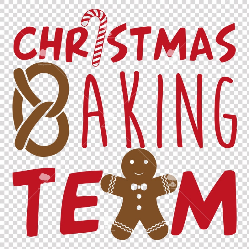 Download Christmas Baking Team SVG DXF christmas apron christmas | Etsy