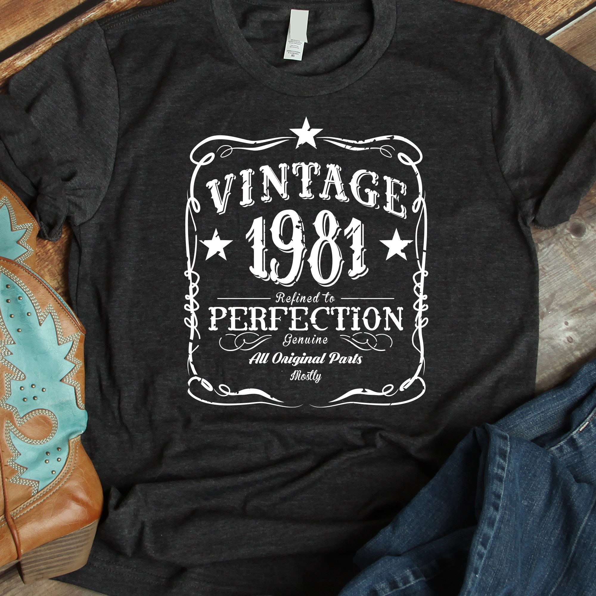 Download 40th birthday svg 1981 svg SVG DXF vintage 1981 svg 40 | Etsy