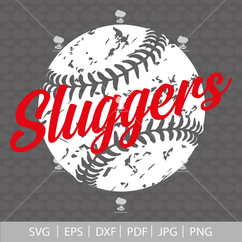 Sluggers Svg SVG PDF Baseball Svg Sluggers Baseball Etsy