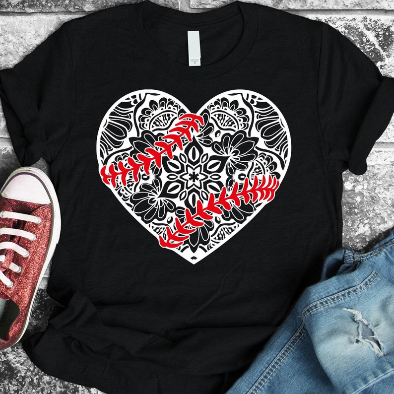 Download Baseball svg SVG PDF baseball mom svg mandala svg digital | Etsy
