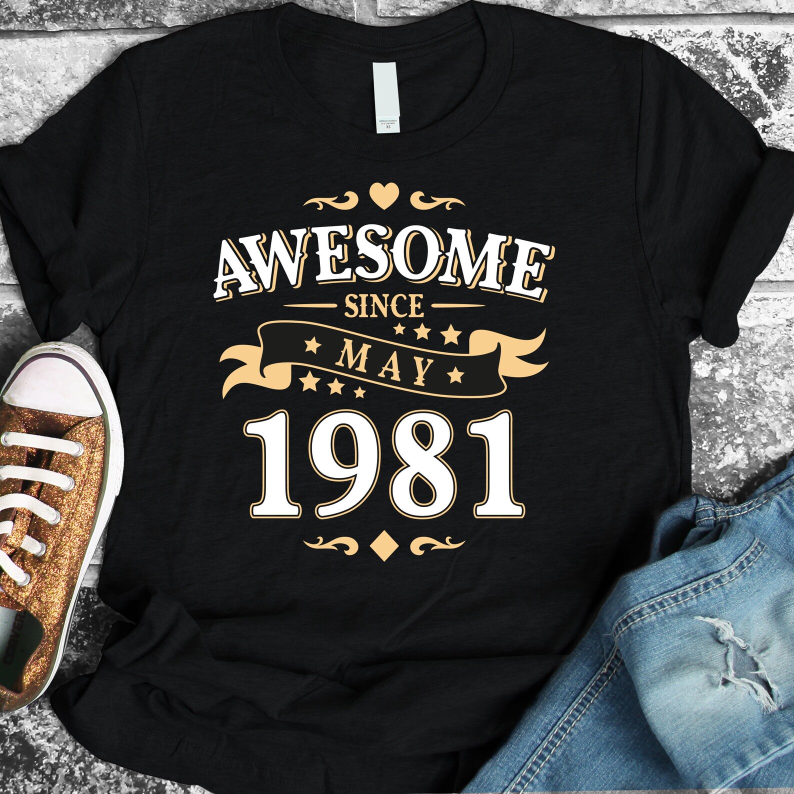 Download Awesome since May 1981 40th birthday svg 1981 svg SVG 40 ...