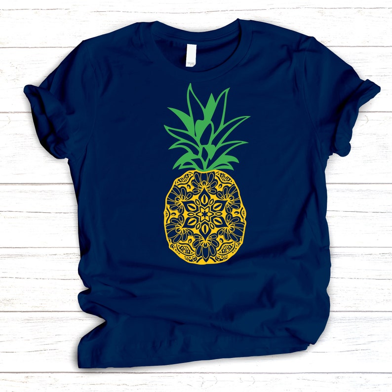 Download Pineapple svg SVG DXF mandala svg zentangle svg summer | Etsy