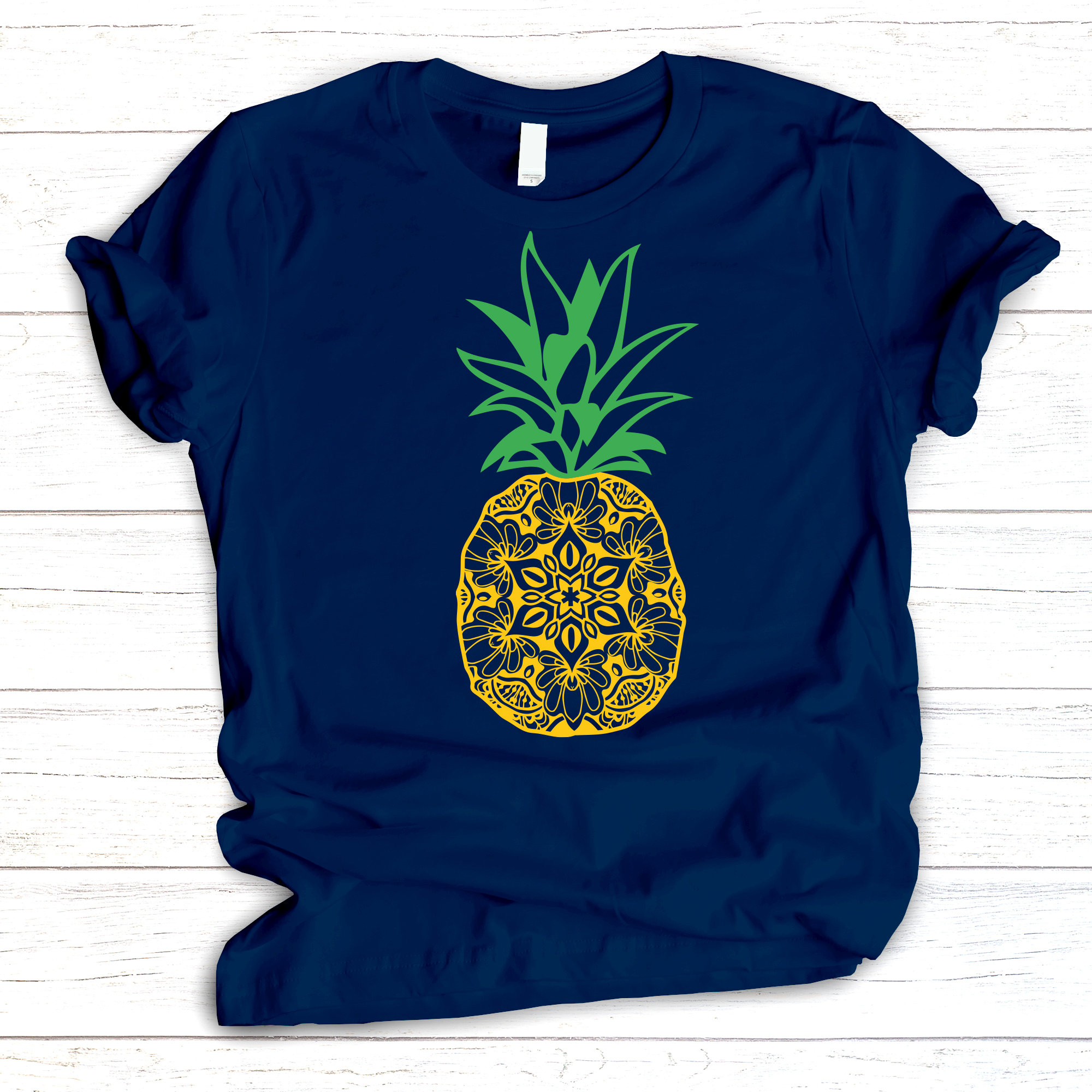 Download Mandala Pineapple Svg For Crafters - Layered SVG Cut File