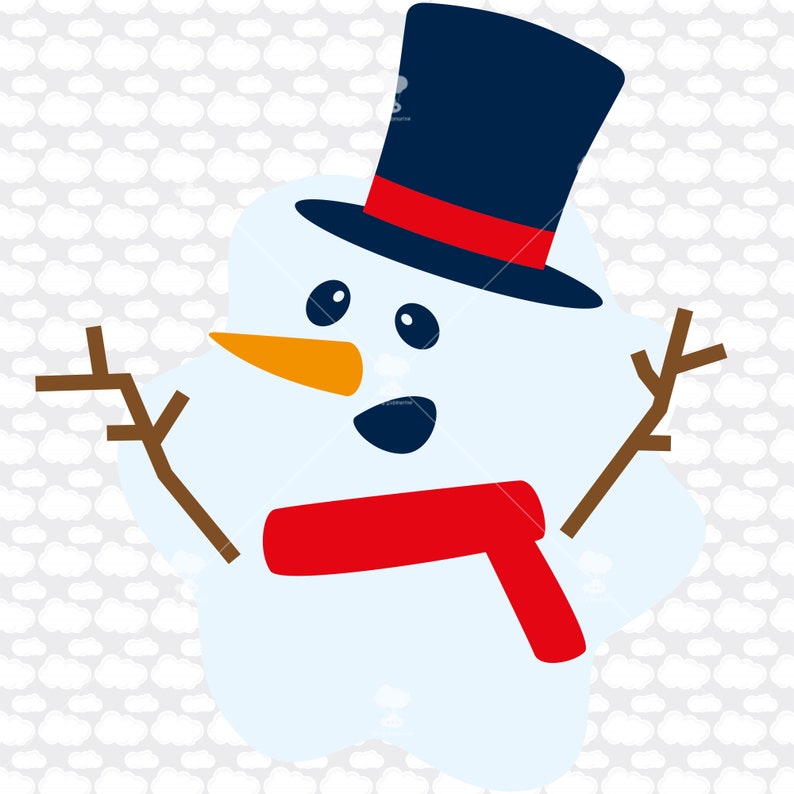 Download Melted snowman SVG DXF EPS snowman svg winter svg holiday ...