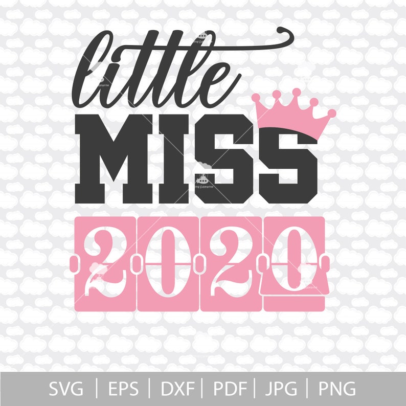 Download Little miss 2020 SVG DXF EPS new year svg new years eve | Etsy