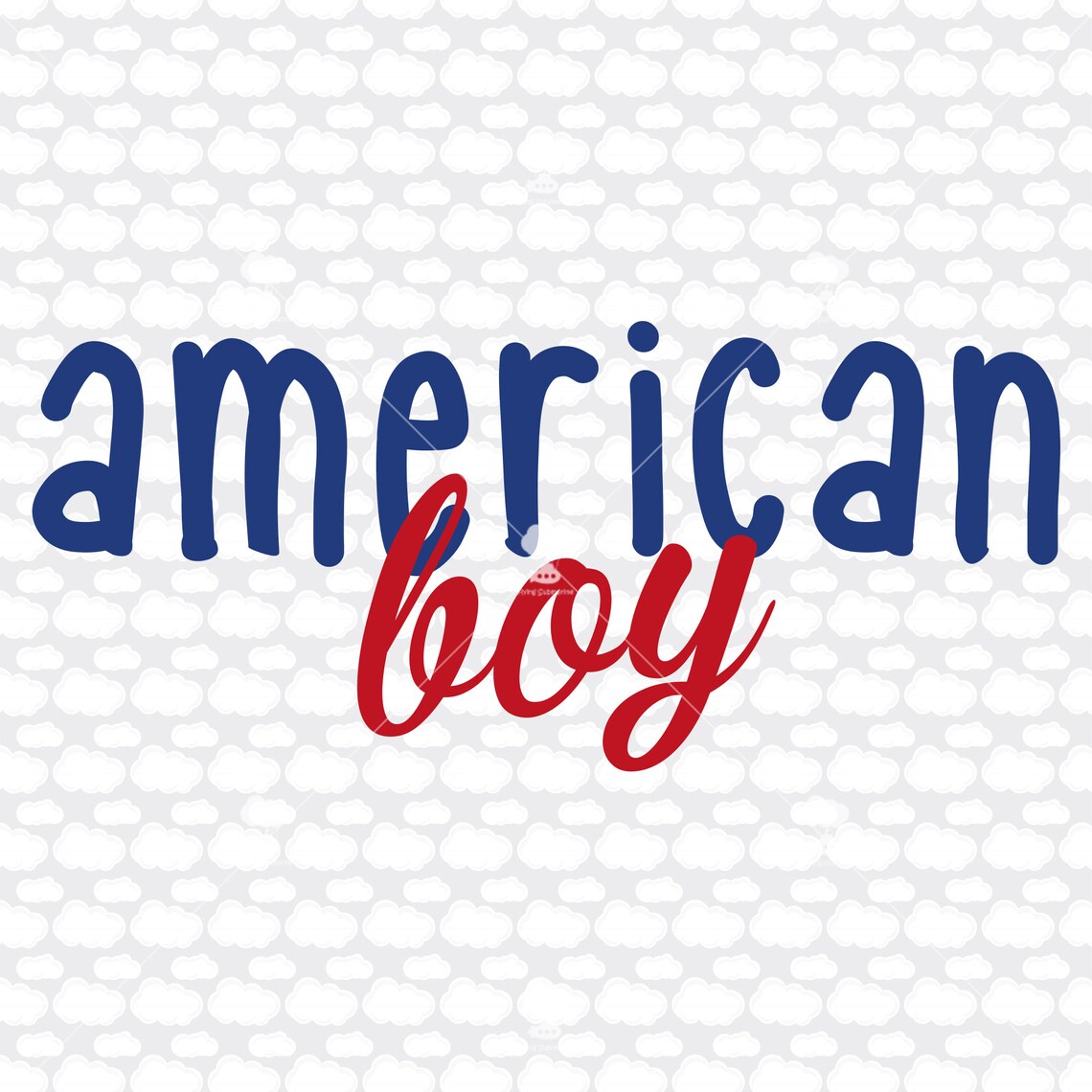 American Boy Svg SVG DXF Digital Download American Svg | Etsy