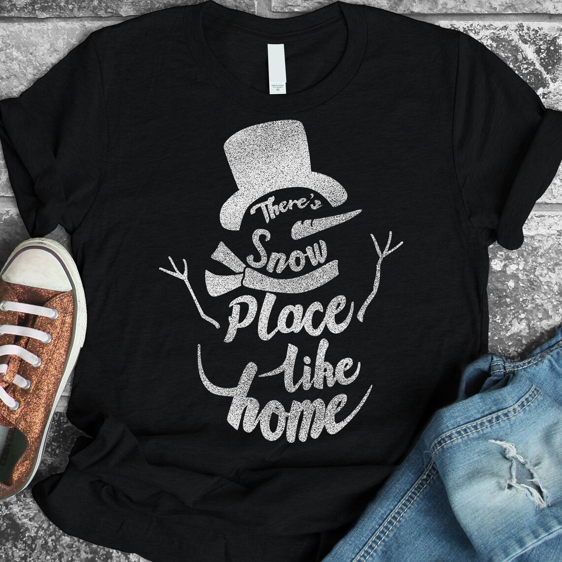 There's Snow Place Like Home Snowman SVG, Winter Holiday Clipart ...