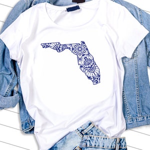 Florida svg, SVG, PDF, Mandala svg, digitaler download, Florida aufkleber, staat svg, Florida staat svg, Zentangle svg, staat Clipart, Amerika svg