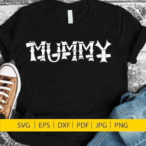 Mummie SVG, SVG, Halloween SVG, moeder SVG, mama Halloween SVG, mama SVG, grappige moeder SVG, Halloween shirt SVG, monster SVG, SVG-bestanden voor cricut