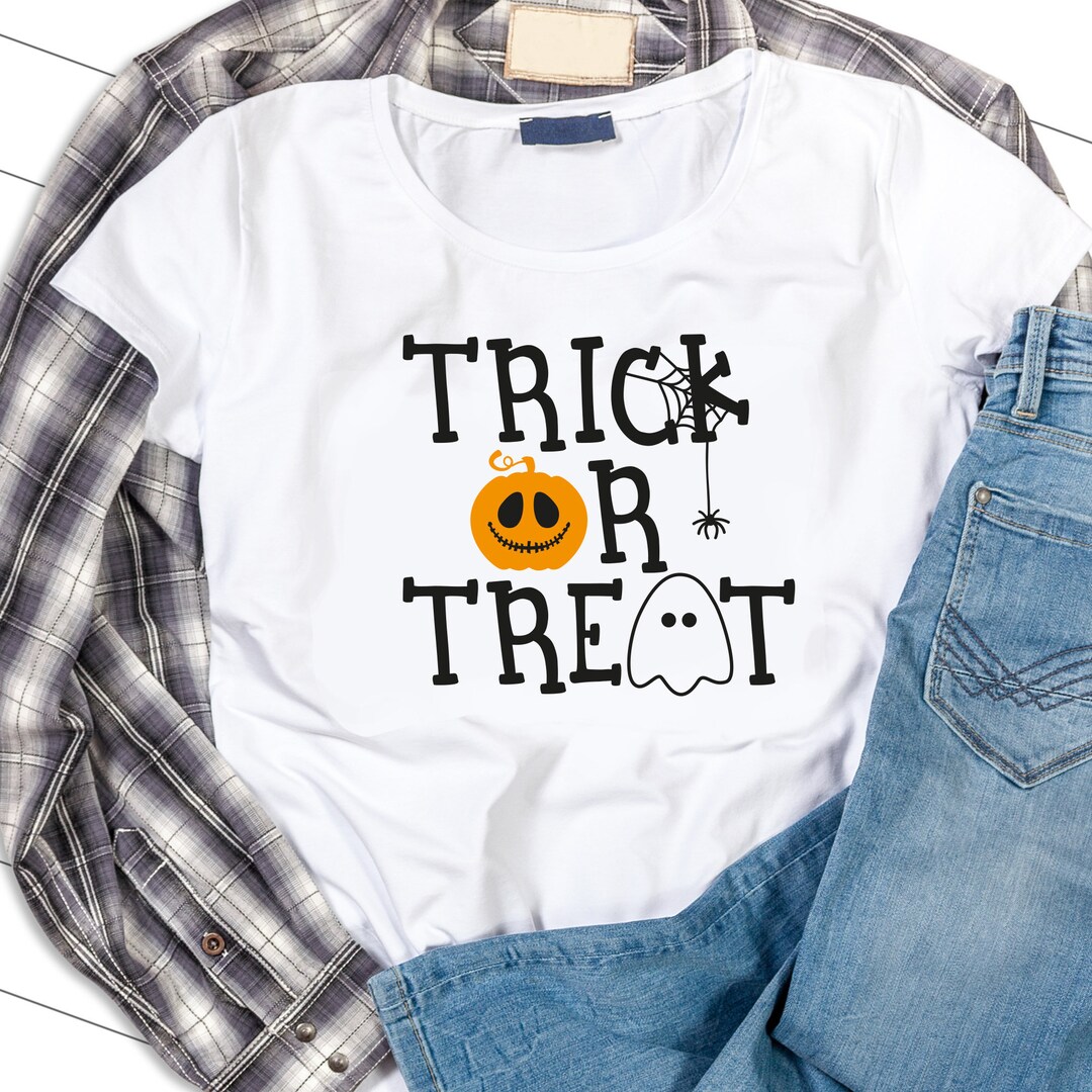 Trick or Treat Svg SVG Halloween Svg Kids Halloween Svg - Etsy
