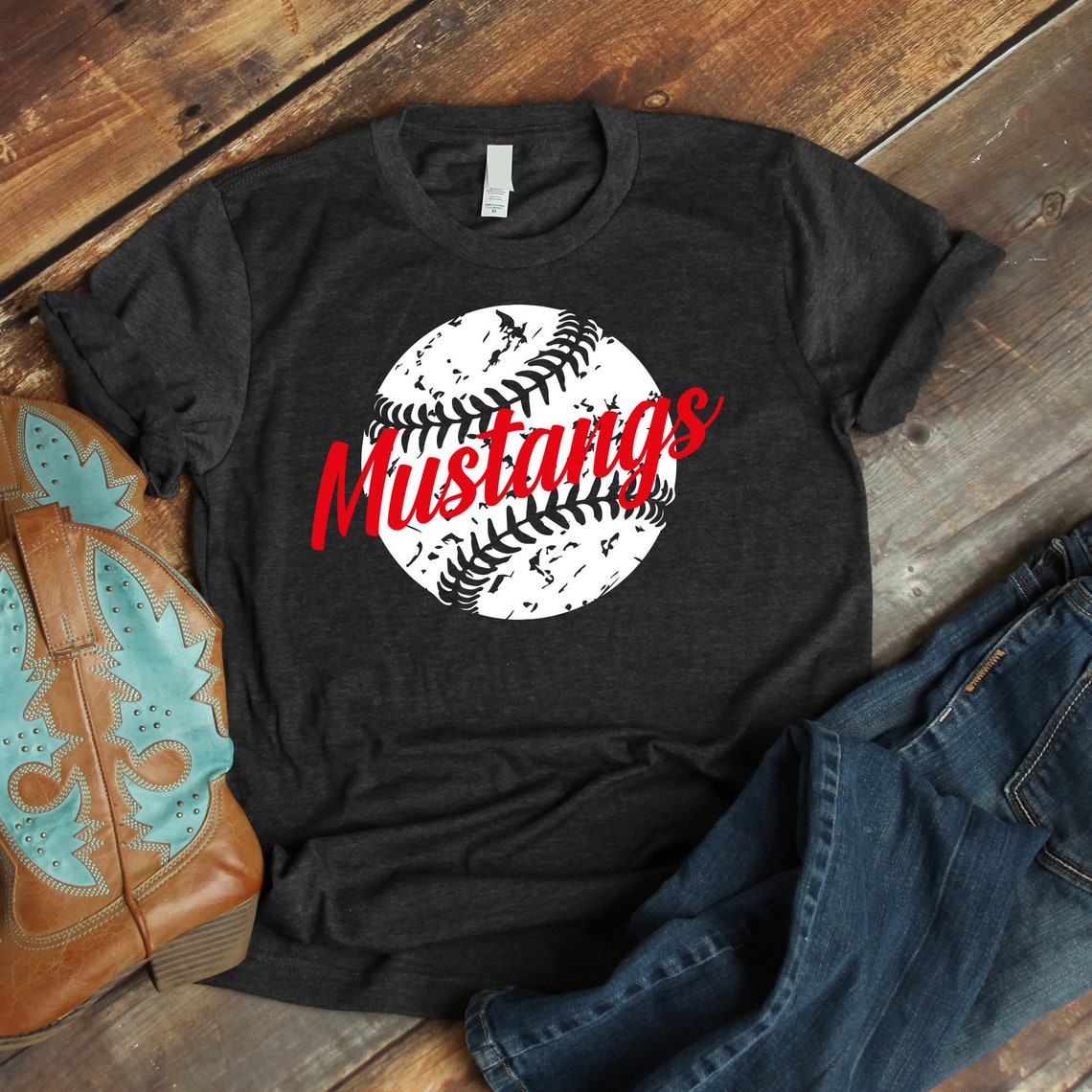 Mustangs Svg SVG PDF Baseball Svg Mustangs Baseball - Etsy