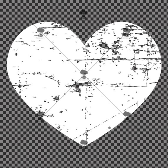 Download Vintage Heart Svg Valentines Day Svg Love Svg Distressed Etsy