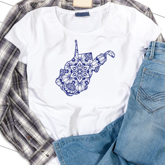 Download West Virginia Svg Dxf Svg Mandala Svg Digital Download Etsy PSD Mockup Templates