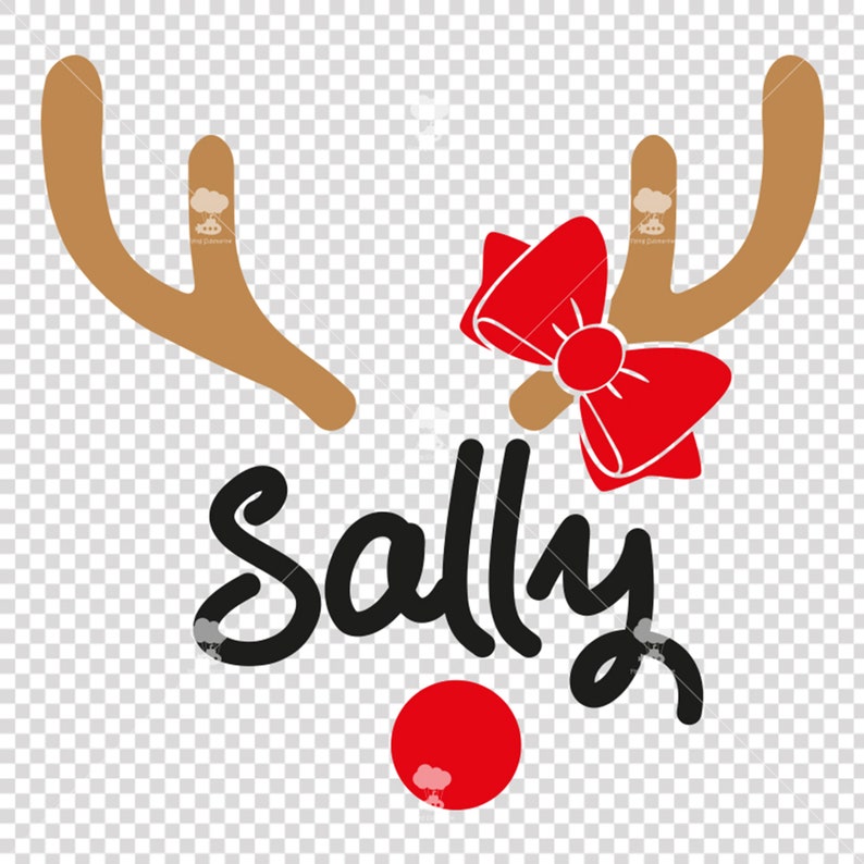 Download Baby Girl personalized Christmas reindeer shirt SVG file ...
