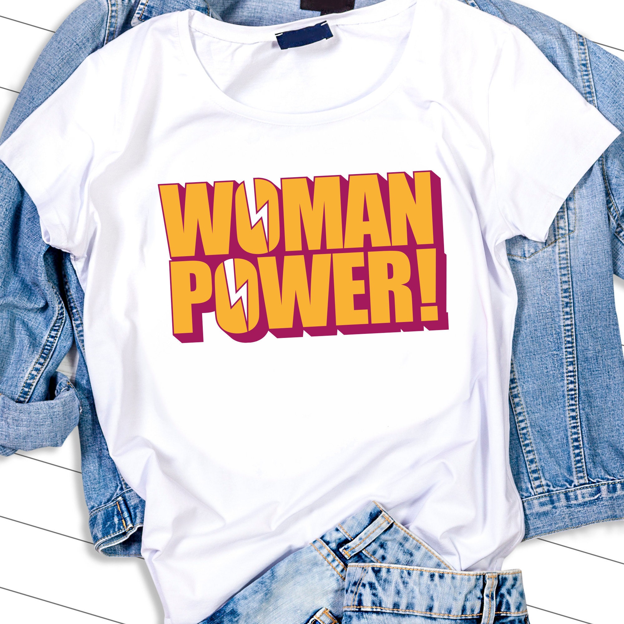 Woman Power SVG DXF Woman Svg Feminist Svg Girl Power - Etsy