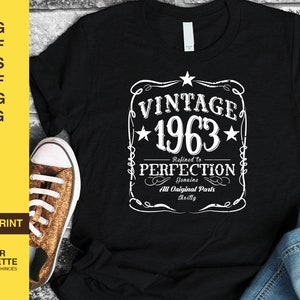 60th birthday svg, 1963 svg, SVG, PDF, vintage 1963 svg, 60 birthday svg, 60th birthday, 60th birthday shirt, 1963 birthday svg, distressed