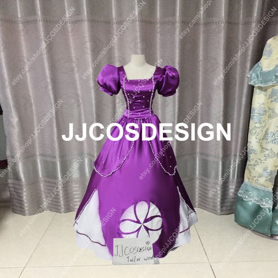 Personalizar princesa Sofía vestido Sofía Cosplay traje en su | Etsy México