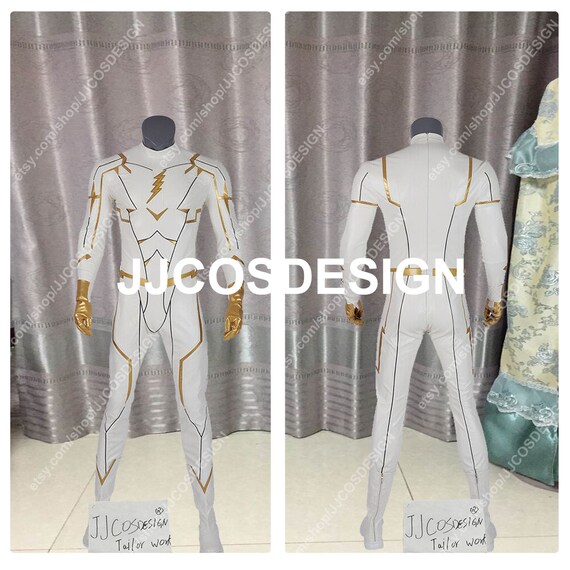 Personalizar Flash Temporada 5 Barry Allen God Speed Cosplay Etsy