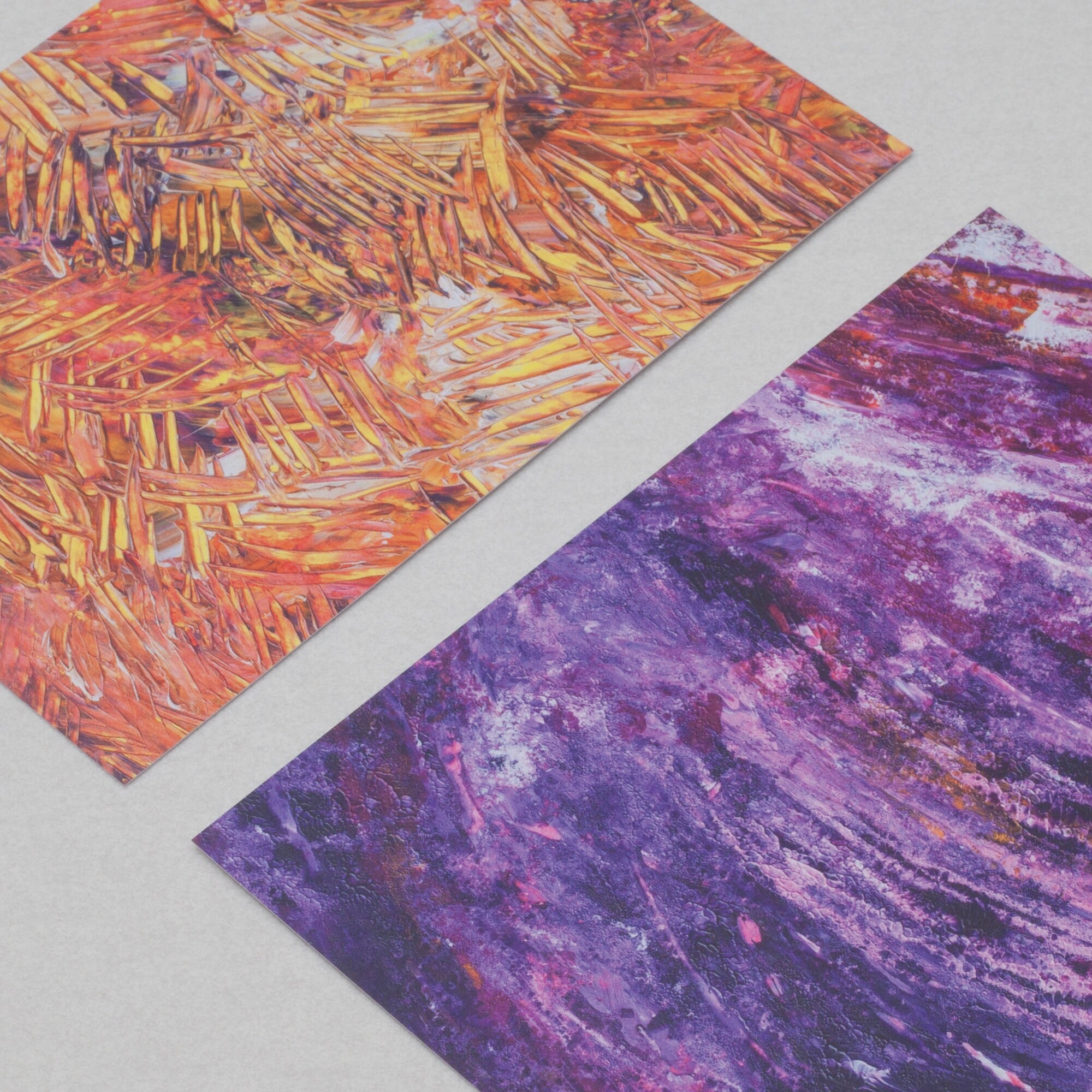 6 Abstract art postcards Set of 6 small prints Abstract art Etsy
