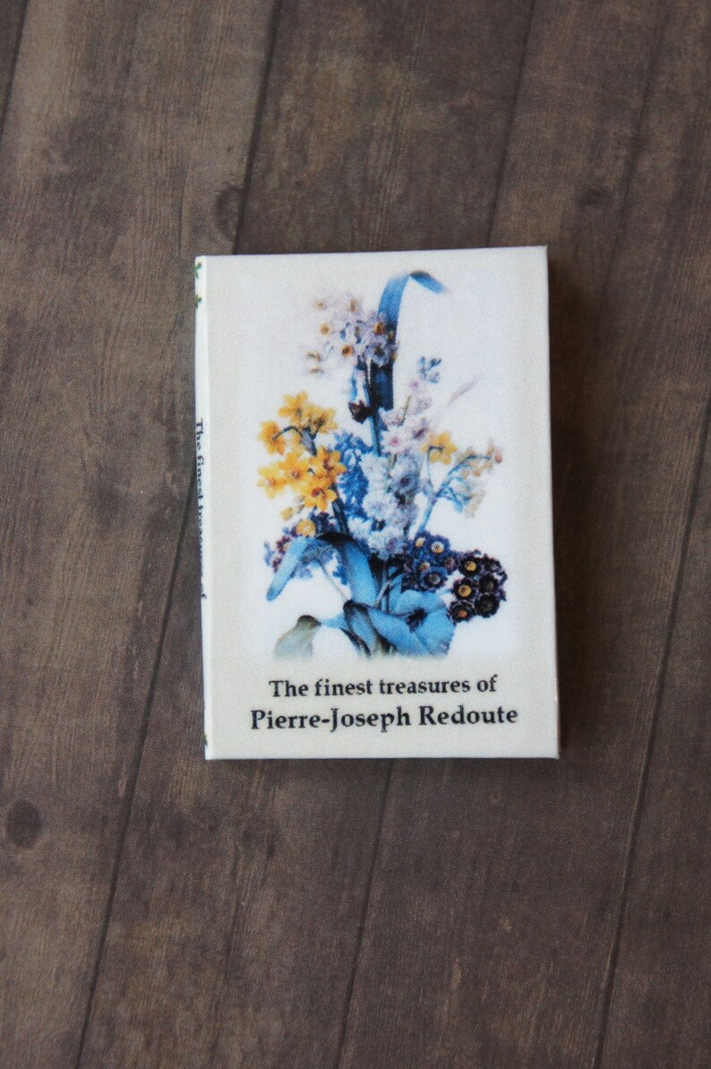 The Book of Flowers by Pierrejoseph Redoute Printable Etsy