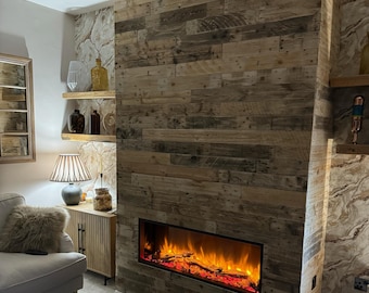Special Unique Rustic Wood Wall Cladding Panels Boards Feature Wall