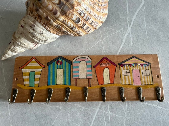 Beach themed key holder hotsell