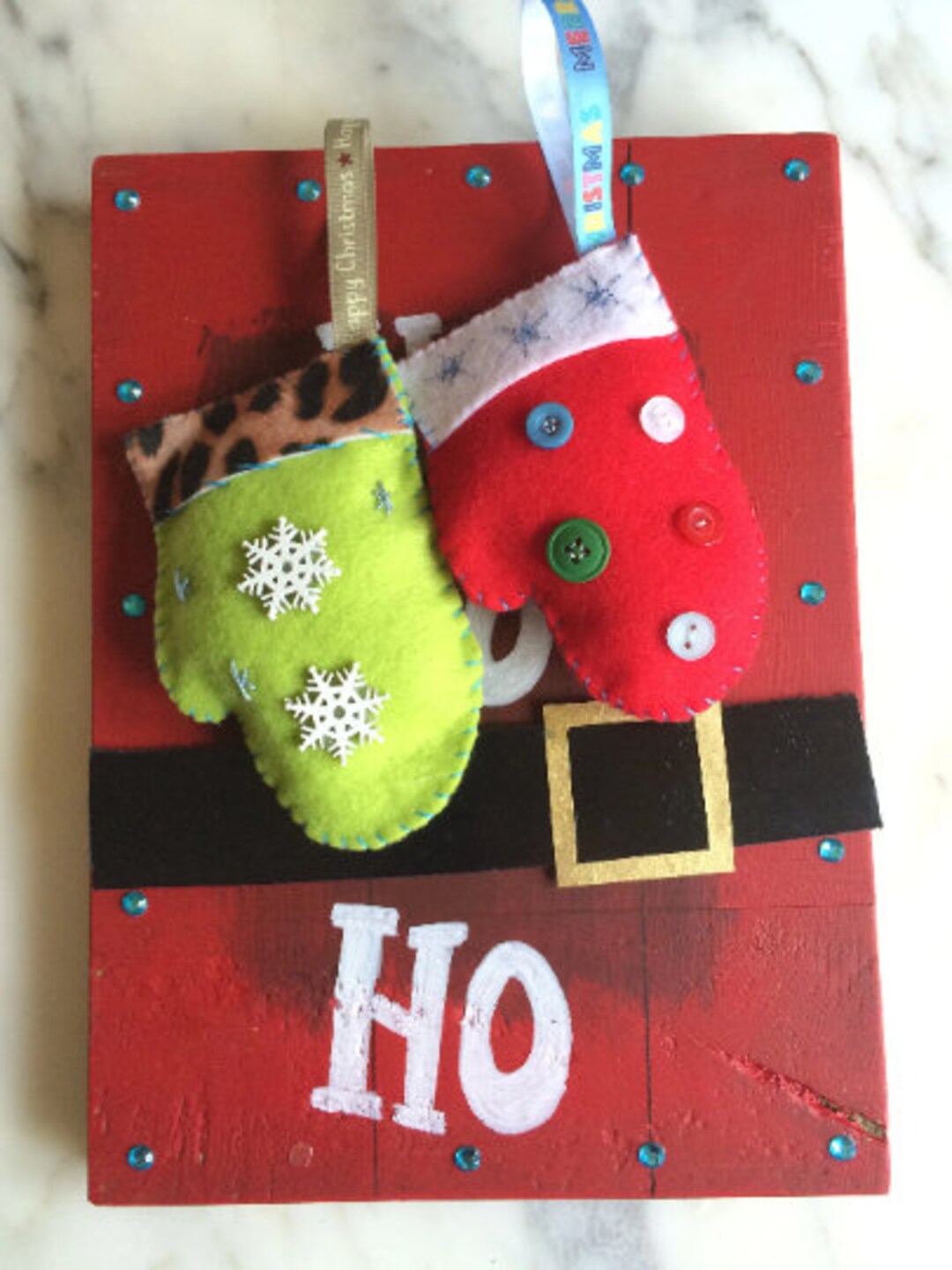 ABOOFAN 8 Kits DIY Chaussettes Noël En Feutrine – Bricolage Enfant Créatif Décoration Sapin & Cheminée