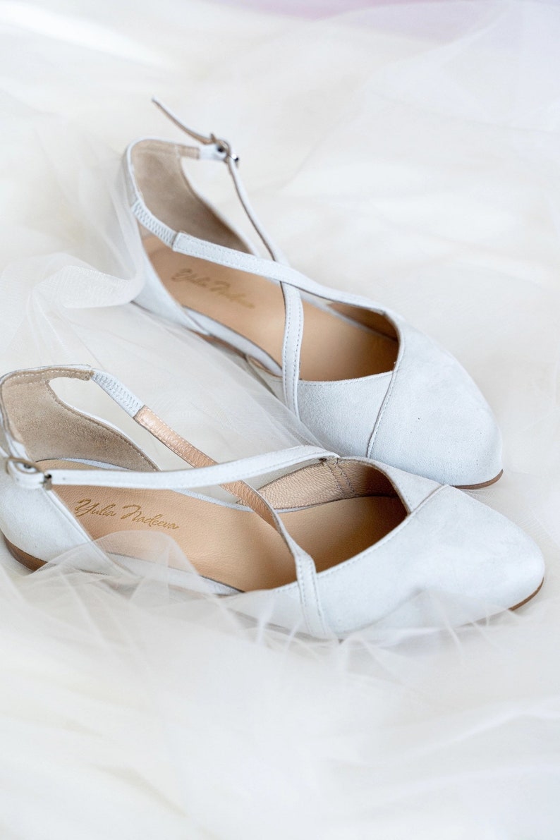 Wedding shoes white wedding shoes shoes wedding shoes for bride low heel wedding shoes flats flats wedding shoes wedding dress image 1