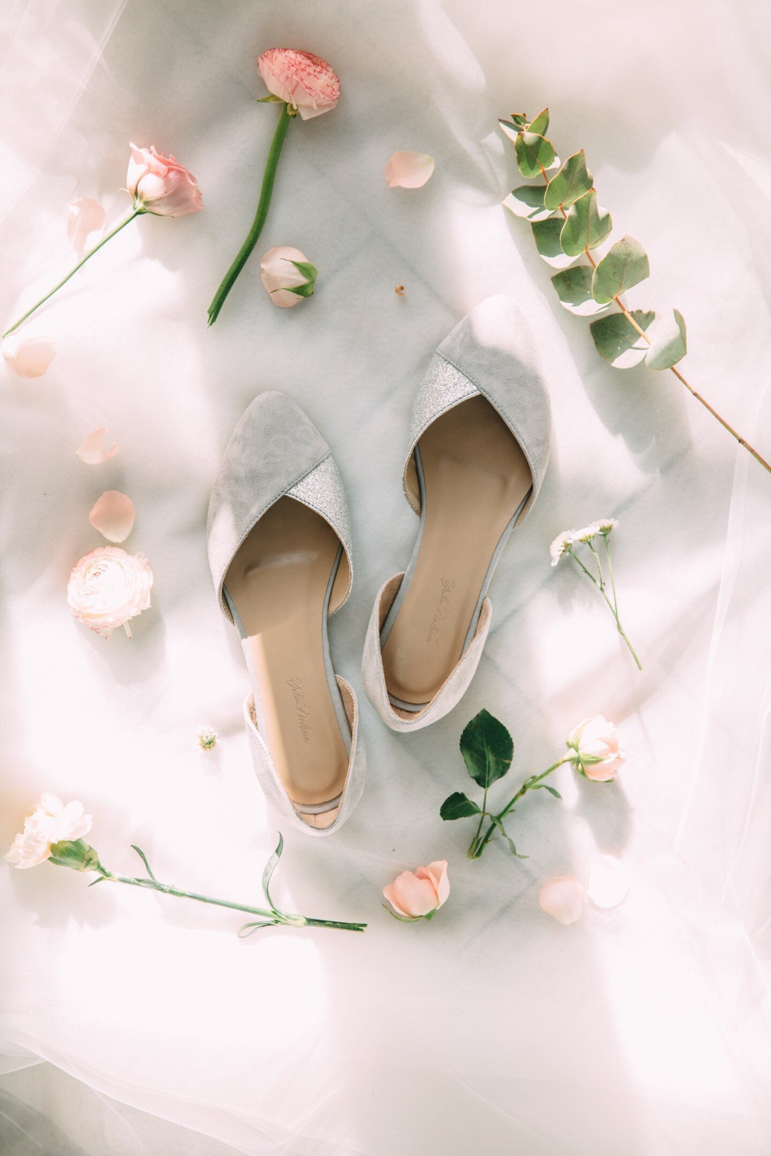 wedding shoes, gray wedding shoes, bridal ballet flats, low wedding shoes, bridal flats, wedding flats, silver flats, ballet fla