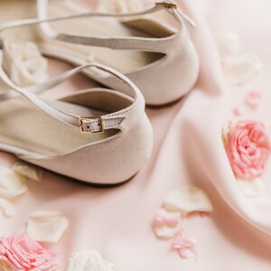 Wedding shoes white wedding shoes shoes wedding shoes for bride low heel wedding shoes flats flats wedding shoes wedding dress image 9