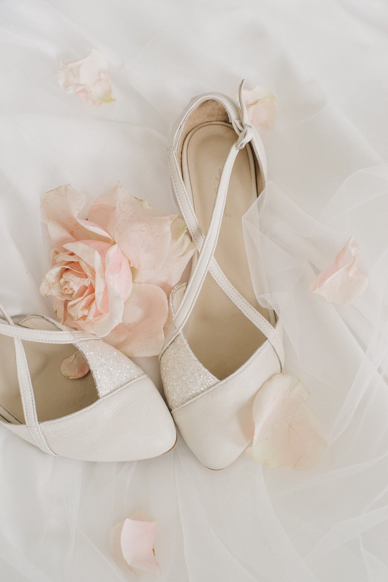 Wedding Shoes White Wedding Shoes Bridesmaid Wedding - Etsy