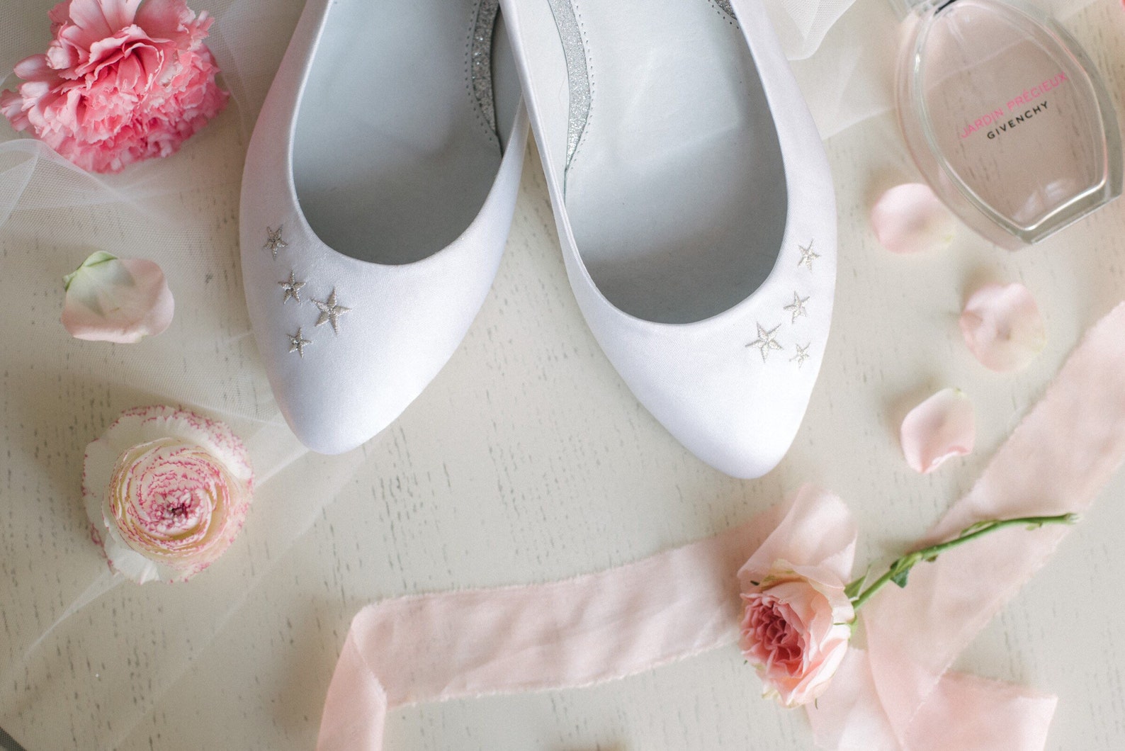 wedding shoes, white wedding shoes, bridal ballet flats, low wedding shoes, bridal flats, wedding flats, silver flats, ballet fl