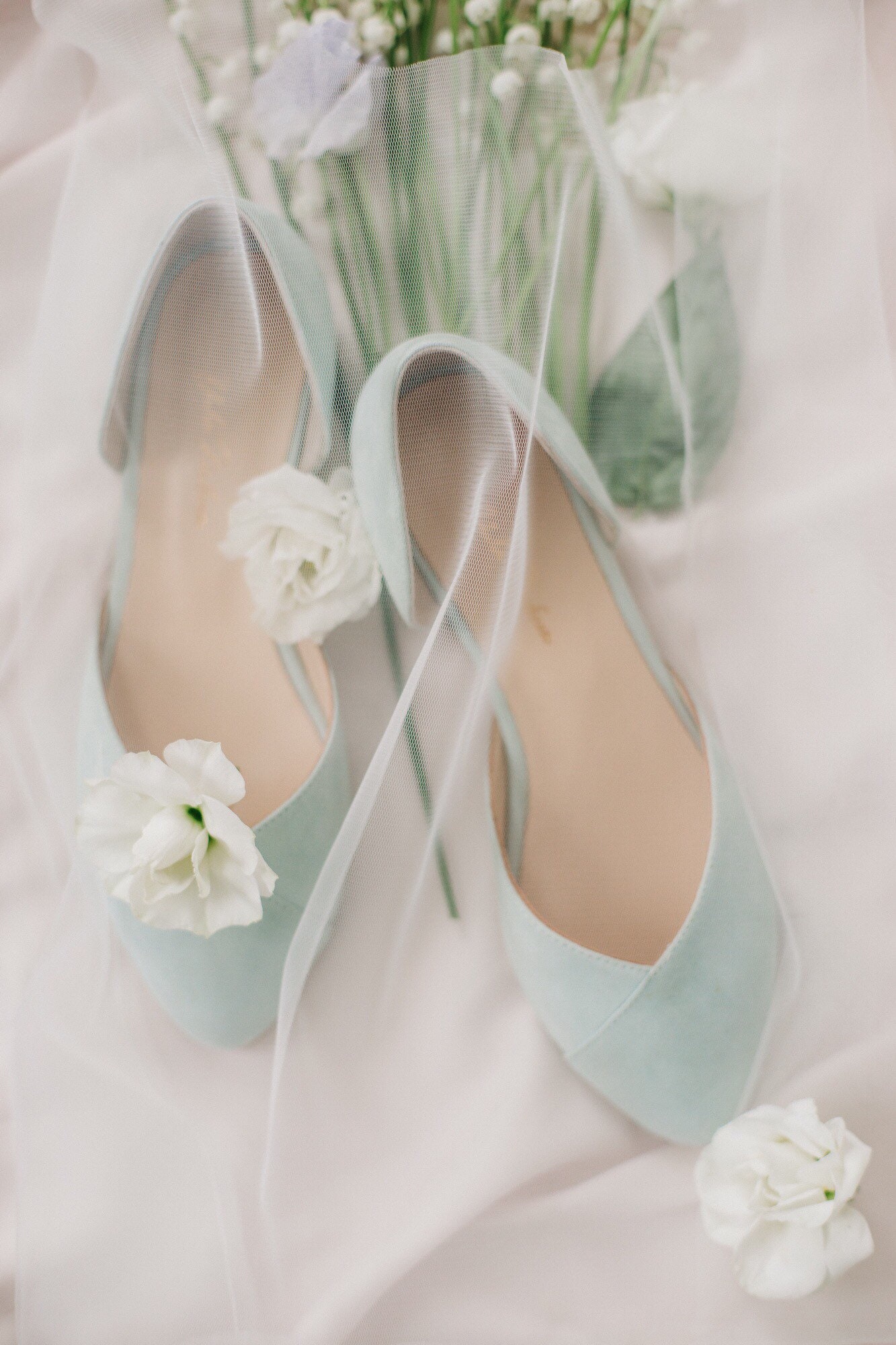 Bridal shoes mint wedding shoes bridal flats woman Etsy