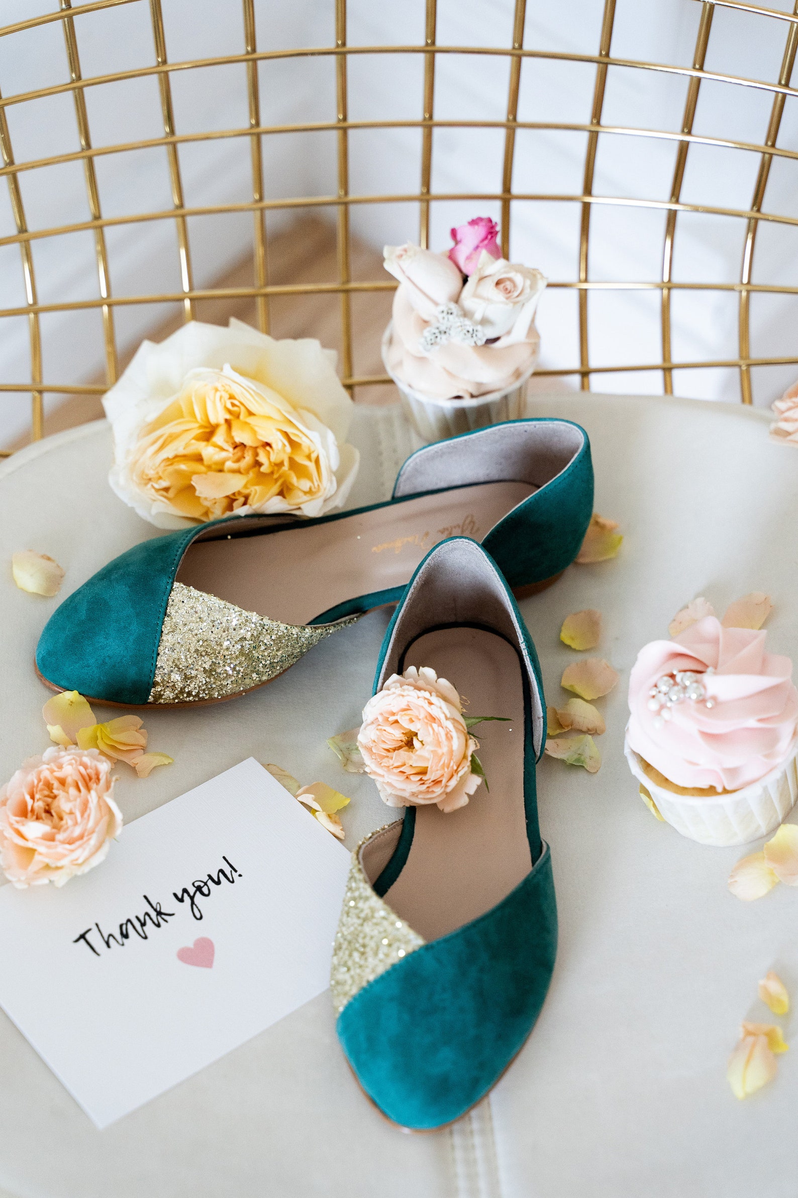 emerald green wedding shoes