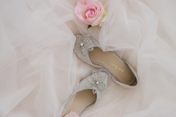 Gray flats cheap for wedding