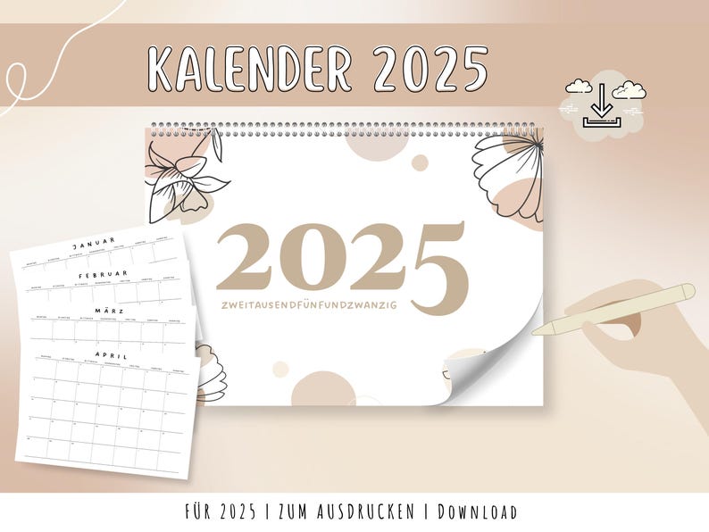 Kalender 2025 A4 Zum Ausdrucken kalender 2025 zum ausdrucken, Pdf Ausfüllbar, A5, a4 Und A3 Querformat … Kalender 2025 A4 Zum Ausdrucken kalender 2025 zum ausdrucken, Pdf Ausfüllbar, A5, a4 Und A3 Querformat …