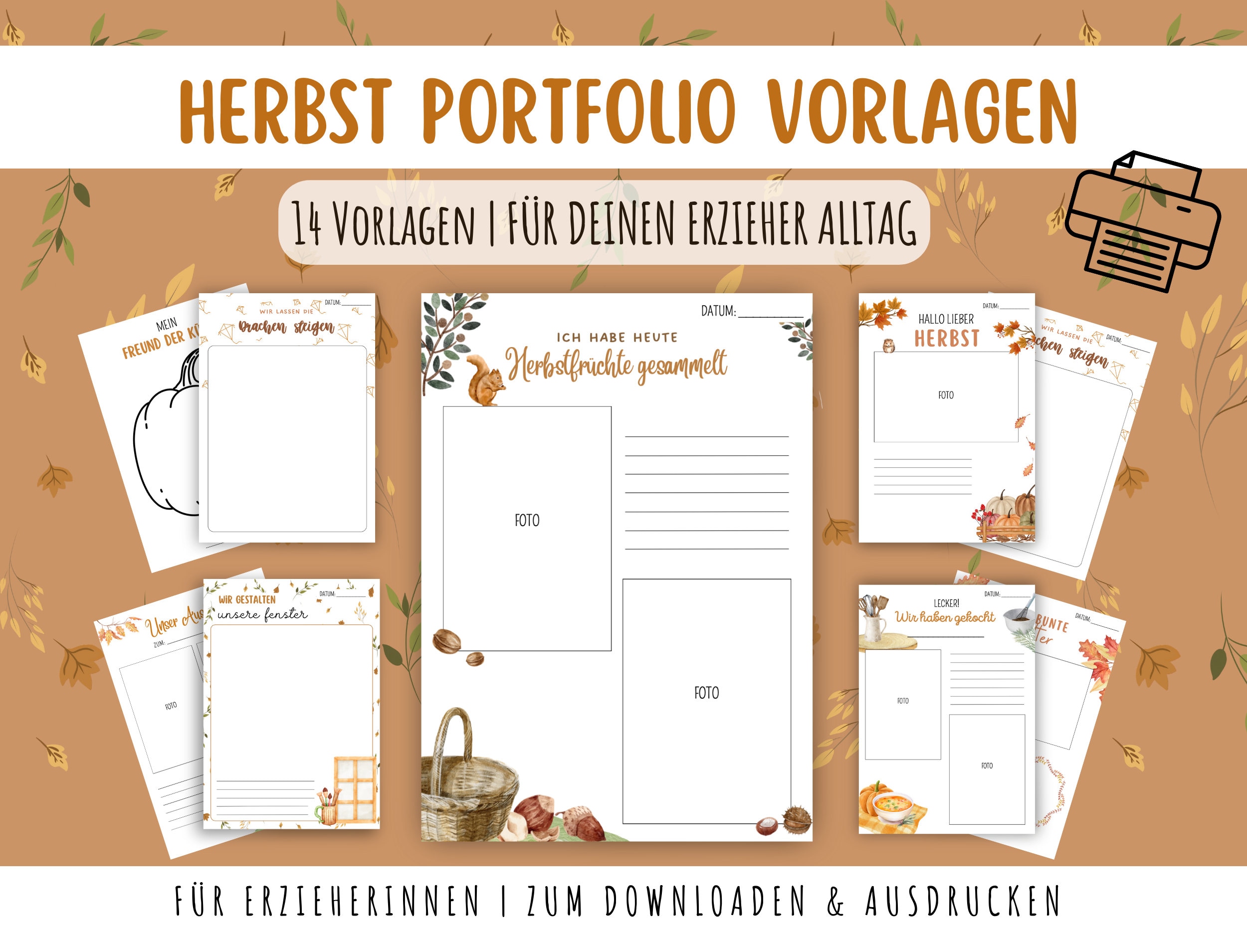 Portfolio Vorlagen Zum Ausdrucken