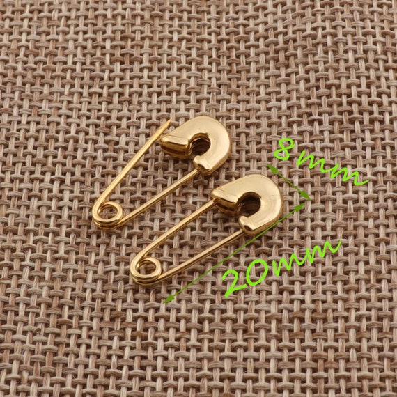 Mini Safety Pins CHOOSE YOUR Color-rainbow Brooch Price Tags Pins Stitch  Marker Crochet and Knitting Brooch-100pcs -  Denmark