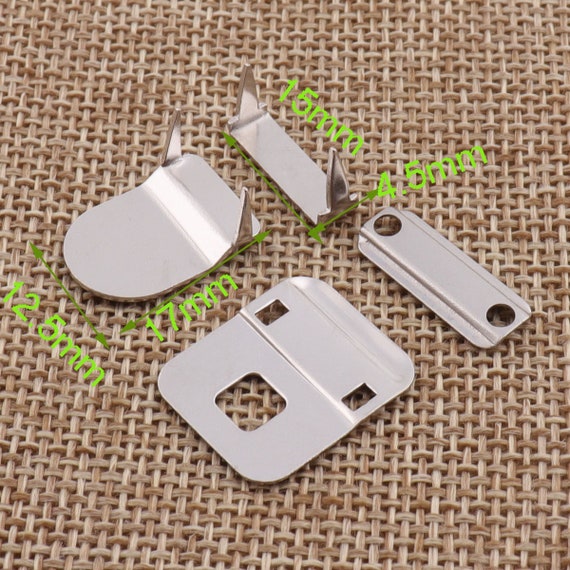 Sourcing Map 100 Sets Sewing Hooks & Eyes - 22mm Metal Fasteners For Clothing, Bras & DIY-271794