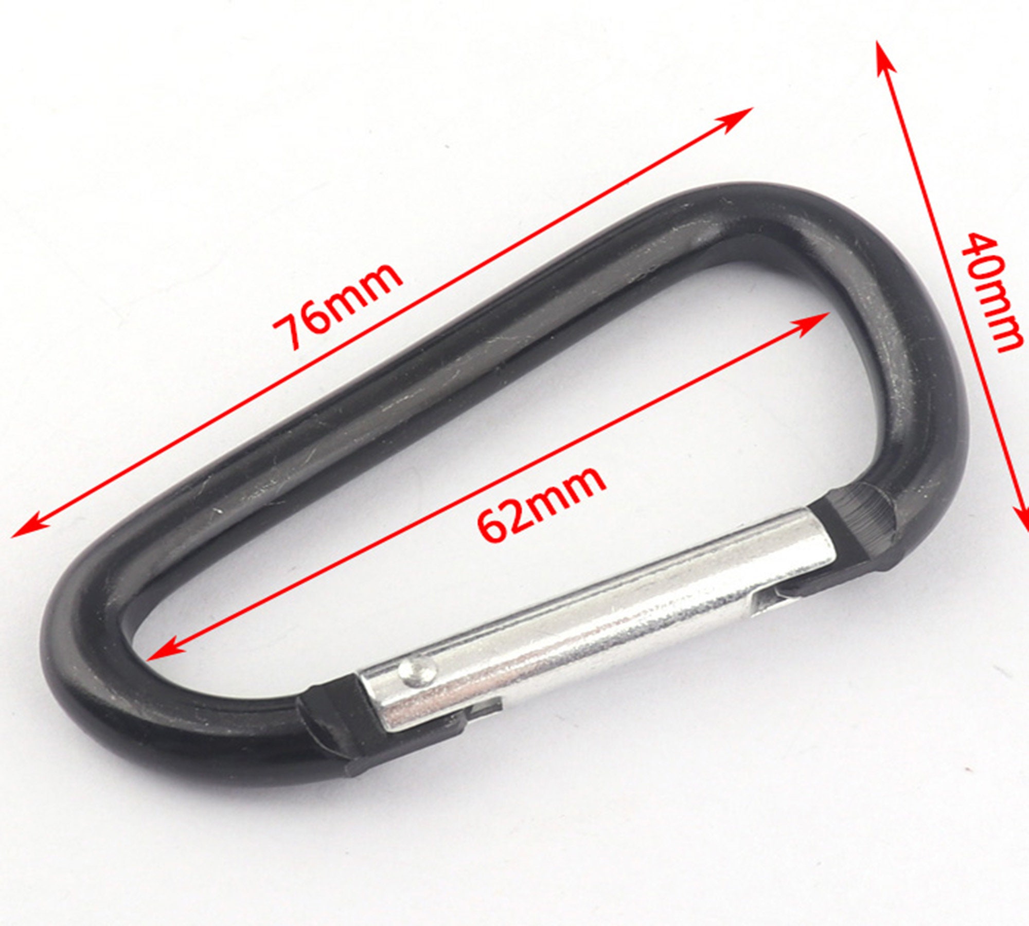 2 Pièces Mousqueton Tactique,Mousqueton En Alliage D