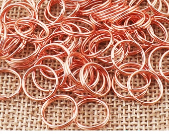 Llaveros divididos de metal de 10 mm, anillos de salto divididos, llavero llavero anillo anillos divididos a granel, anillo dividido redondo llavero anillo encanto encontrar 100-500pcs