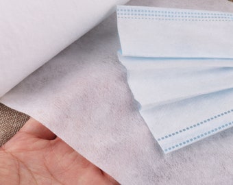 5/10/20 M Non Woven Fabric,Perfect For Cloth Making,Disposable Melt-blown Fabric,DIY Fabric Craft Filter Cloth